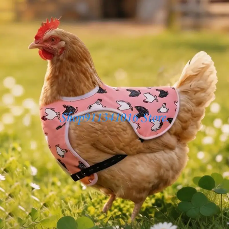  Farm Level Waterproof Hen Covers Set of 3 Quick Assembly Design Prevents Mating Injury Effectively