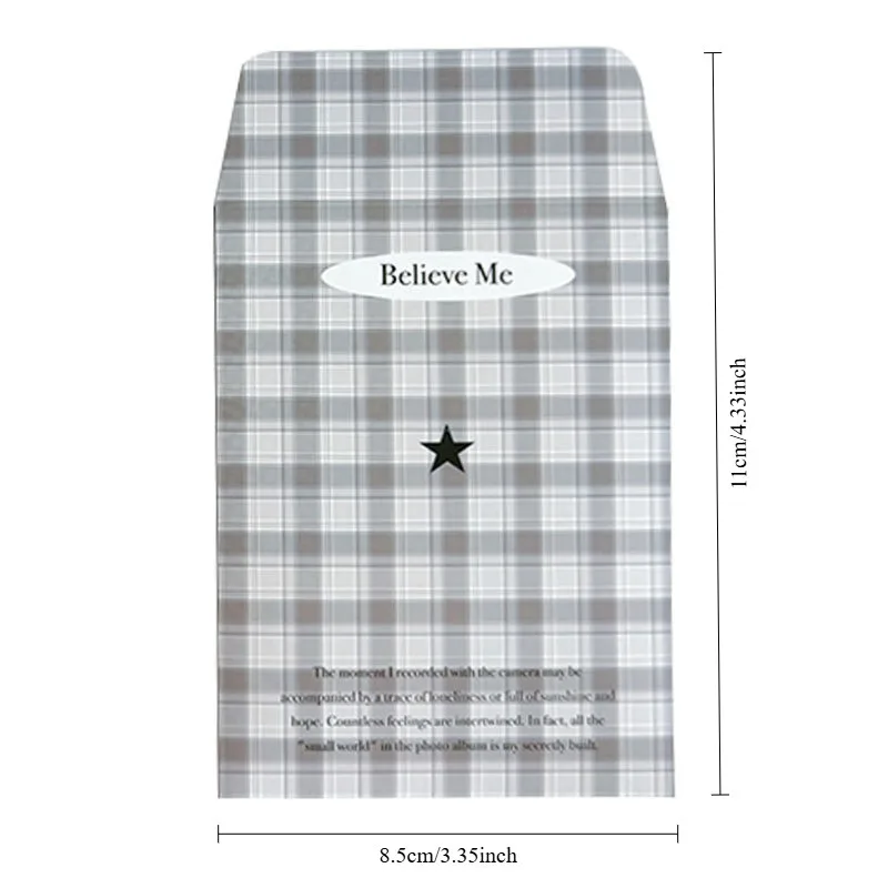 10 Pcs Mini Kpop Photocard Toploader Envelope, Cute Korean Holder. Sell Packaging Material, Collectible Card Storage, Stationery