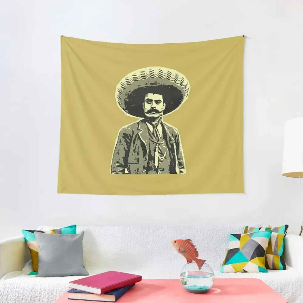 

Emiliano Zapata Salazar Tapestry Nordic Home Decor Aesthetic Room Decoration Tapestry