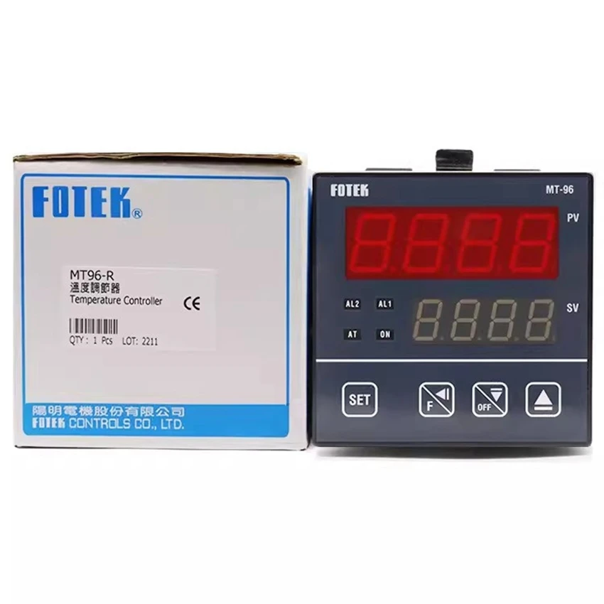 Imagem -04 - Fotek-controlador de Temperatura Mt48e Mt48-re ve le Mt72 Mt72-r v l Mt-96 Mt96-v r Mt20 Mt20-re ve Série mt 100-novo