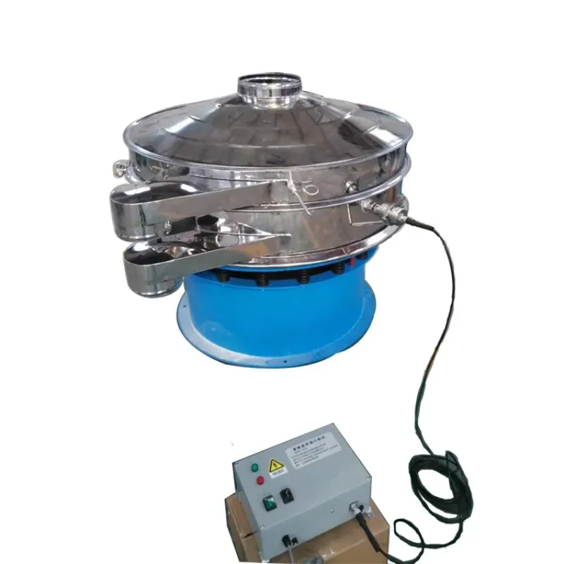 1 layer Circular Ultrasonic Vibrating Screen vibratory powder sifter