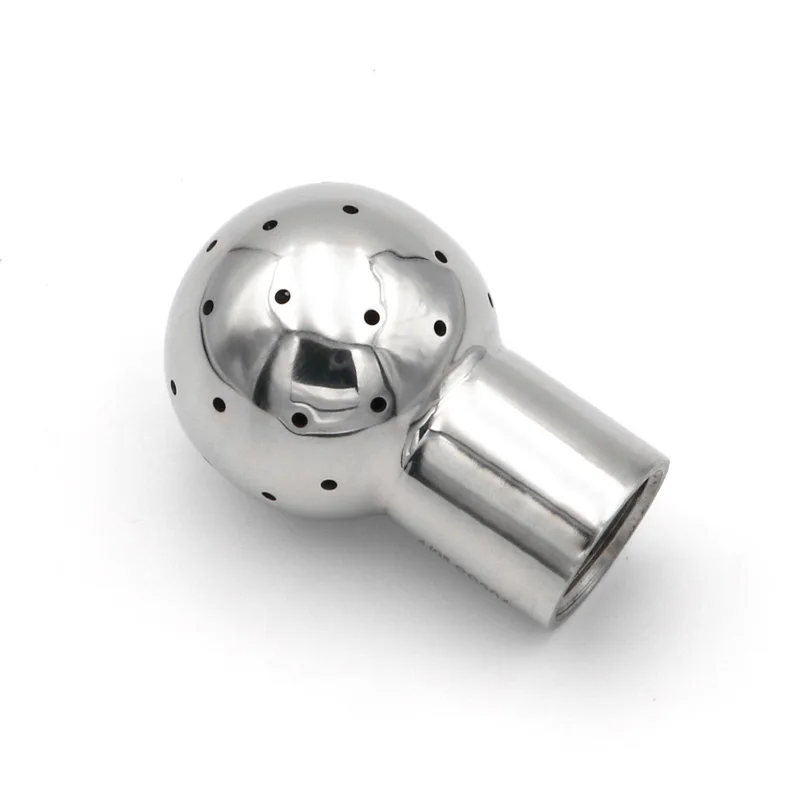 

BSP Female Thread 1/2"3/4"1" SUS304 Stainless Steel Cleaning Ball Head CIP Fixed Spray Wash Fitting Homebrew Sanitary Dn15 20