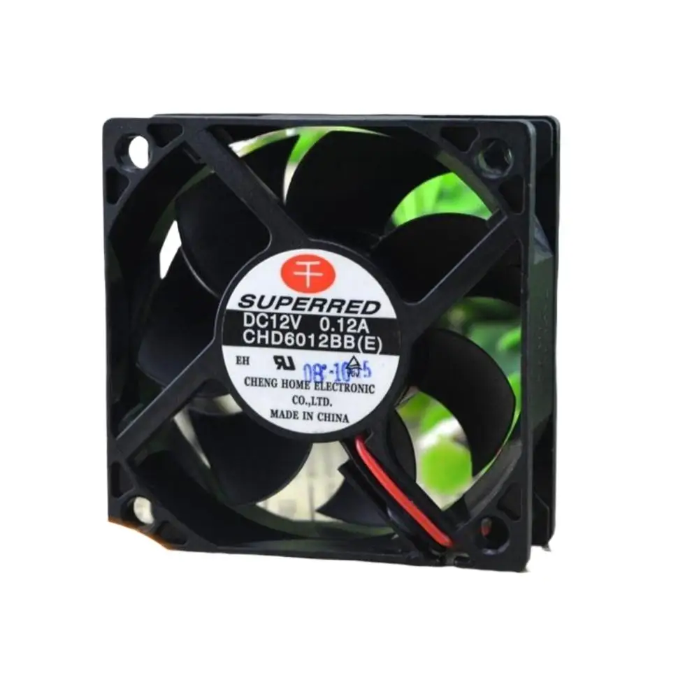 

Для Superred CHD6012BB 12 В 0,12 А 6 см 6020 2-проводной вентилятор охлаждения решение электроника