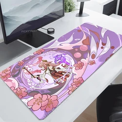 Genshin Impact Mouse Pad Yae MikoGamer Mousepads Gaming Mousepad Keyboard Mat Large  Mouse Pads Big Computer Desk Mats Anime
