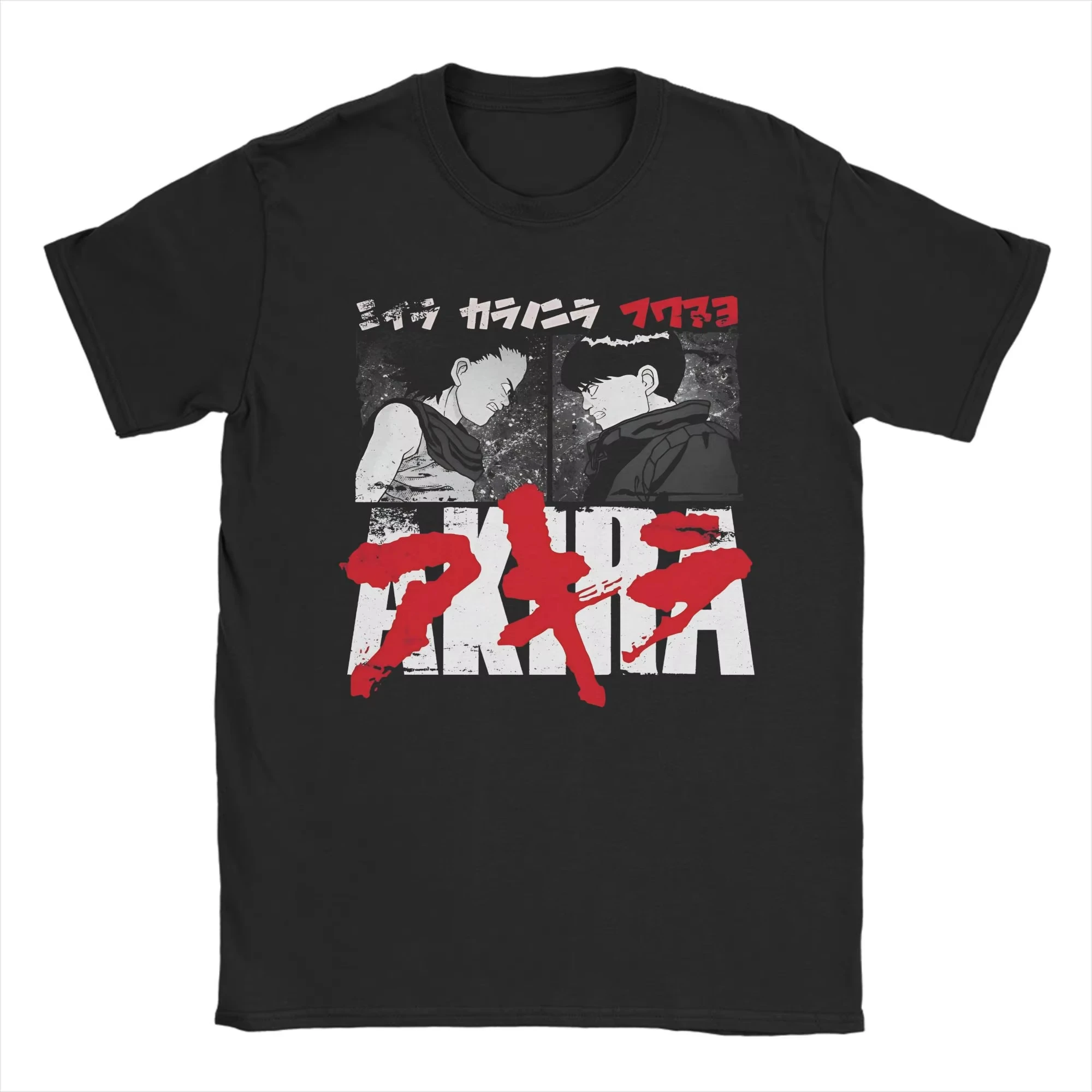 Akira Tetsuo Shima T Shirt Unisex Men Women Cotton Graphic Printed Short Sleeve Round Neck Red Cyberpunk Anime Tee 2026 Hot Sale