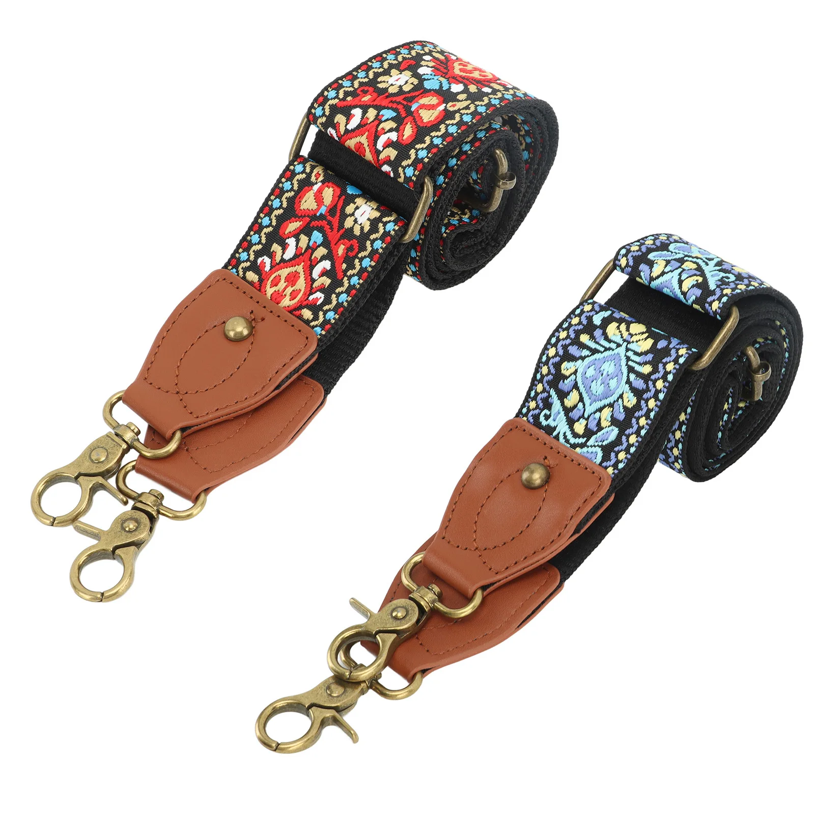 Camera Neck Shoulder Strap Retro Ethnic Style Woven Thickened Polyester Camera Strap 60-120cm Adjustable for Outdoor Photography