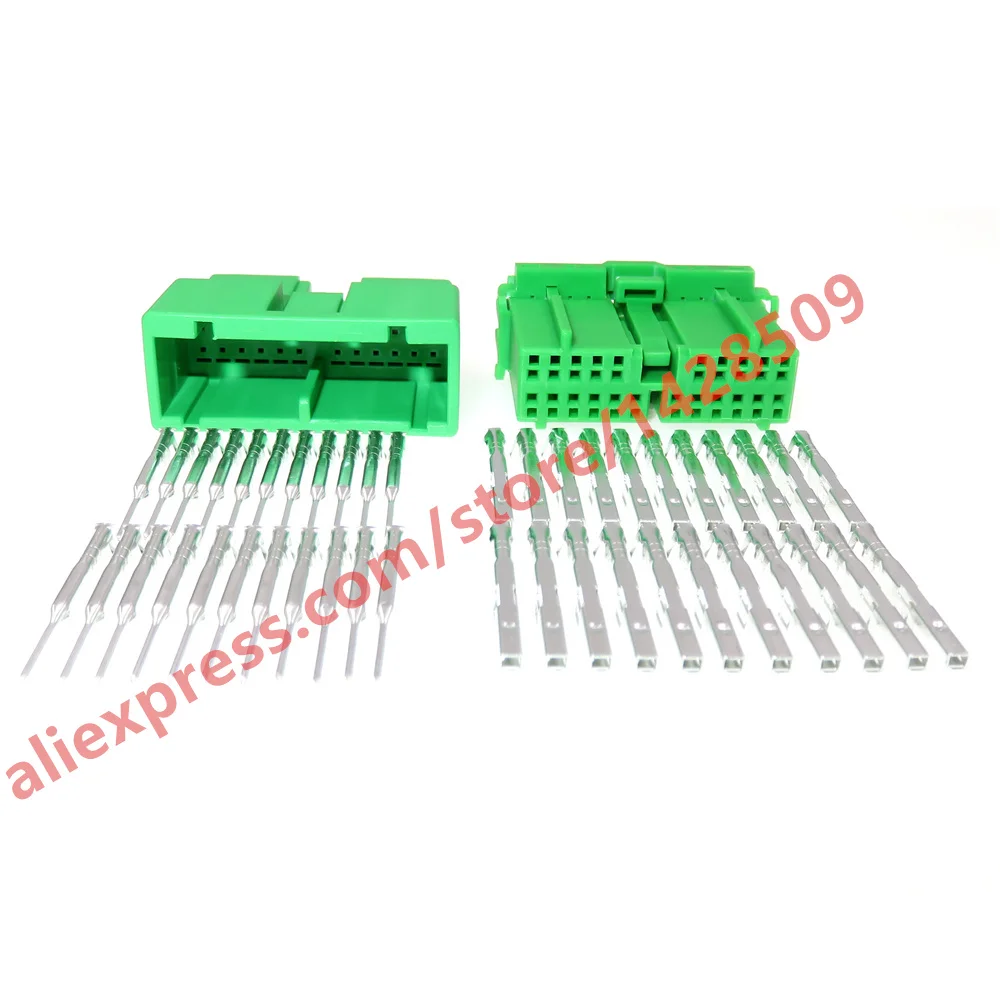 1 Set 22 Pin IL-AG5-22S-D3C1 IL-AG5-22P-D3C1 Auto Plastic Housing Socket Car Instrument Electric Wire Connector For Honda
