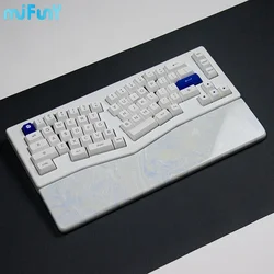 Mifuny Alice Quartz Handrest Customizable Size WristRest Original Anti-slip Ergonomic for Mechanical Keyboard Gaming Accessories