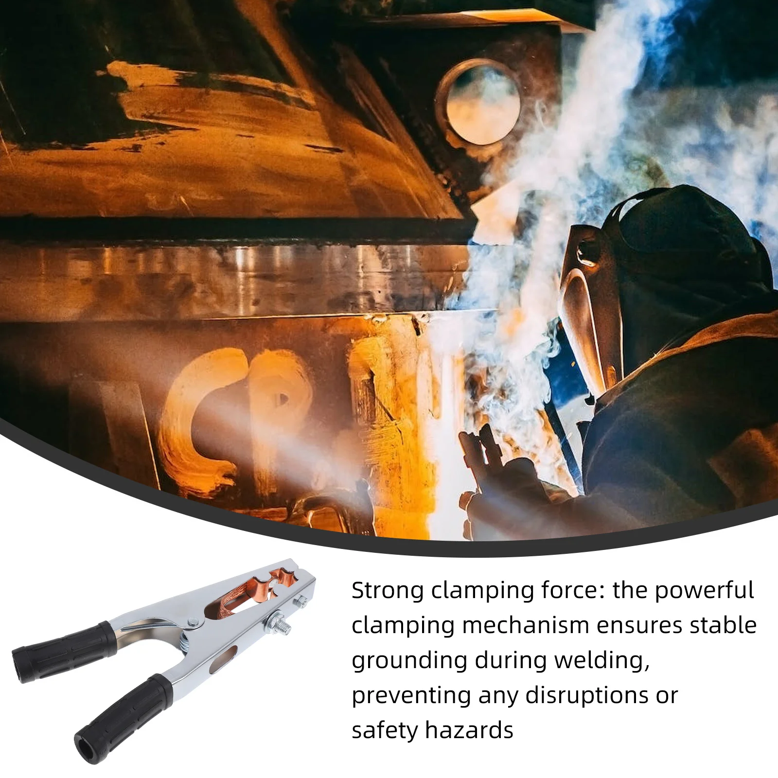 الثقيلة 800a لحام الأرض المشبك مطلي قوة لقط قوية قابل للتعديل الفك لآلة لحام معدات لحام