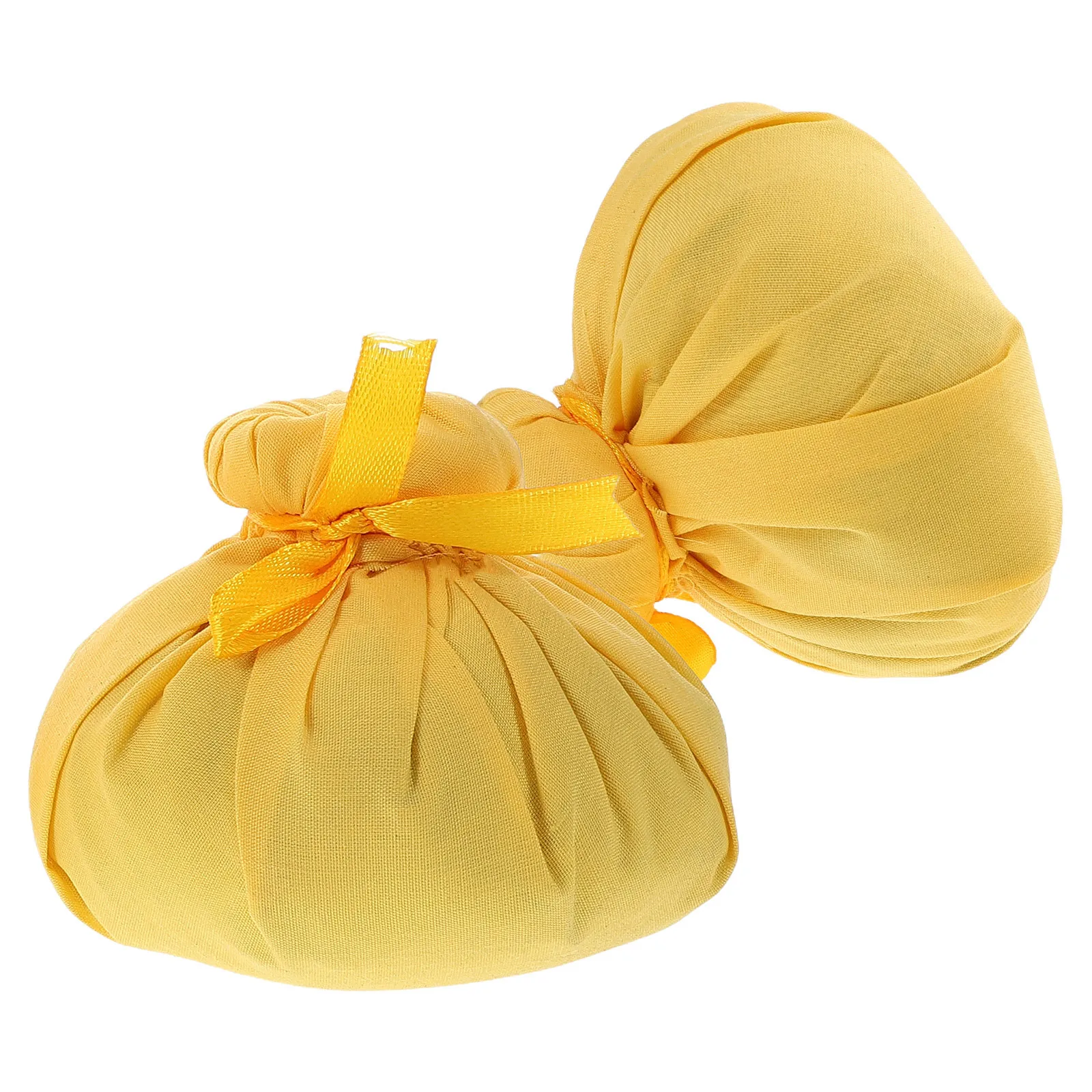 2 قطعة كرة تدليك عشبية تايلاندية حقيبة من خشب الشيح للضغط الساخن علاج سبا طبيعي حقيبة تدفئة عشبية محمولة #1