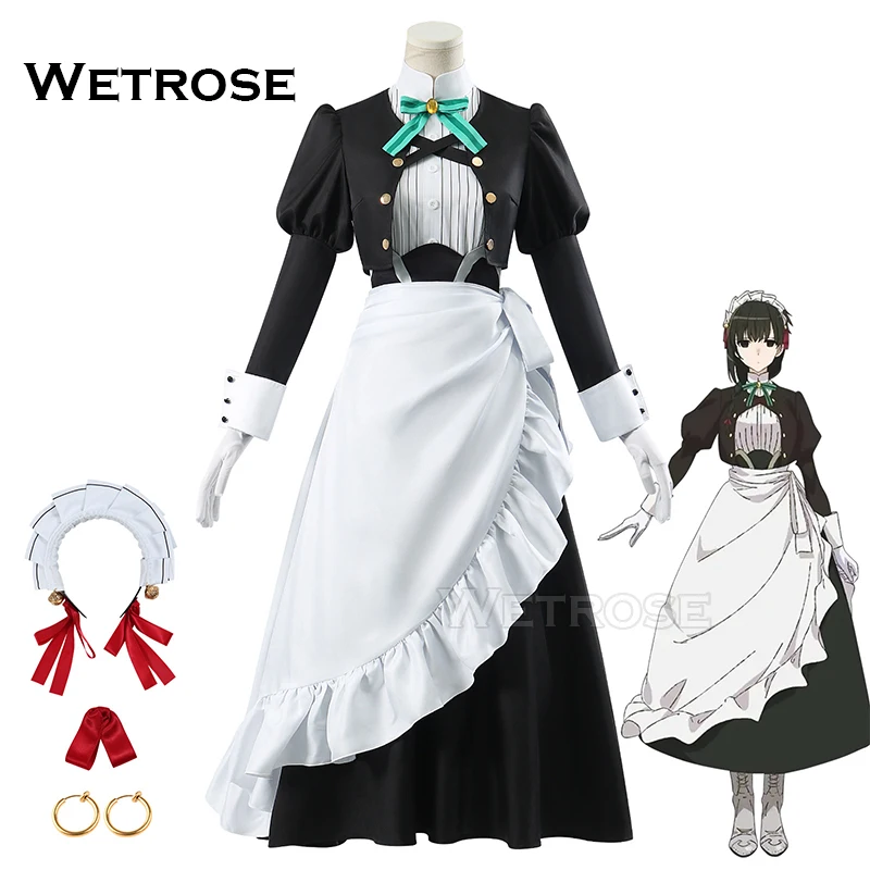 【Wetrose】In Stock Yuki Yokoya Snow Xue Cosplay Costume Kimi wa Meido Sama You are Ms. Servant Maid Full Set Wig Halloween Xmas