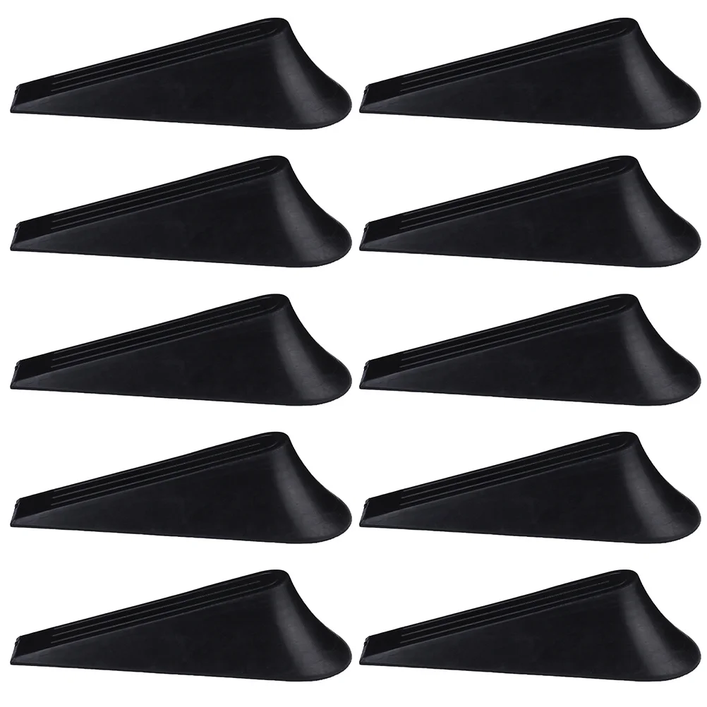 

12pcs Rubber Door Wedge Stopper Non-Skid Floor Protector For Home Office Hotel Indoor Outdoor Use Anti-Slam Door Tool