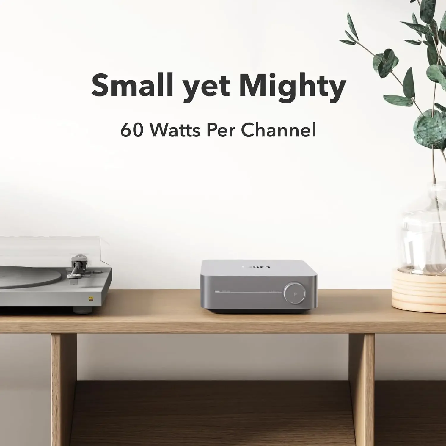 Amplificador Multiroom Streaming Amplificador, AirPlay 2, Chromecast, Novo