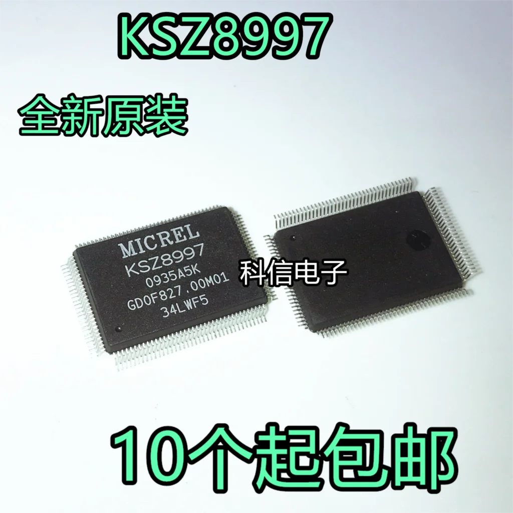 

KSZ8997 PQFP128 KSZ8997 MICREL Original, в наличии. Power IC