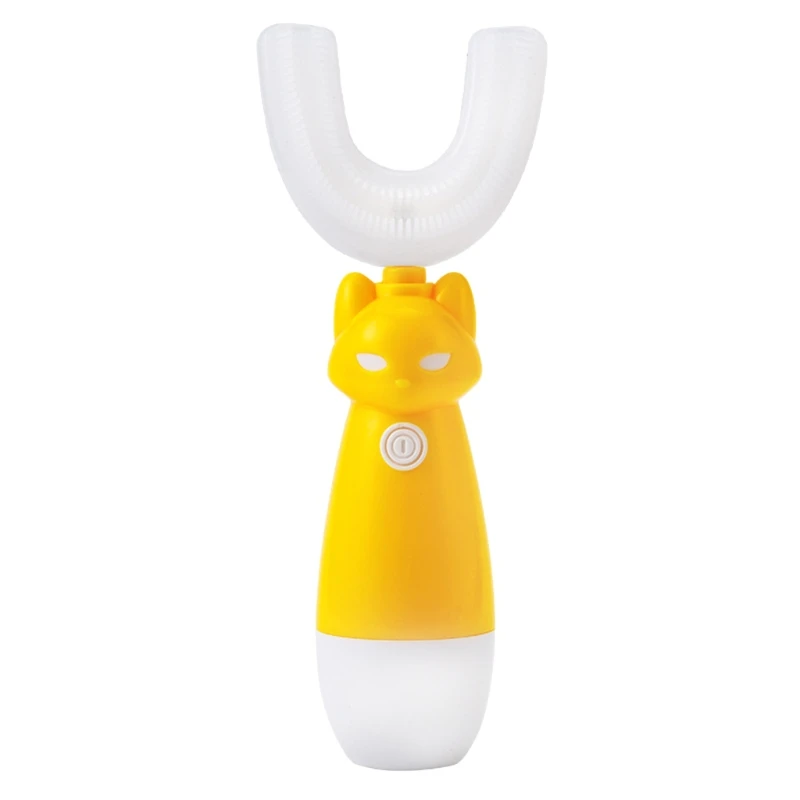 Typed Electric Ultrasonic Toothbrush for Chidren Kids, Silicone Drop Shipping