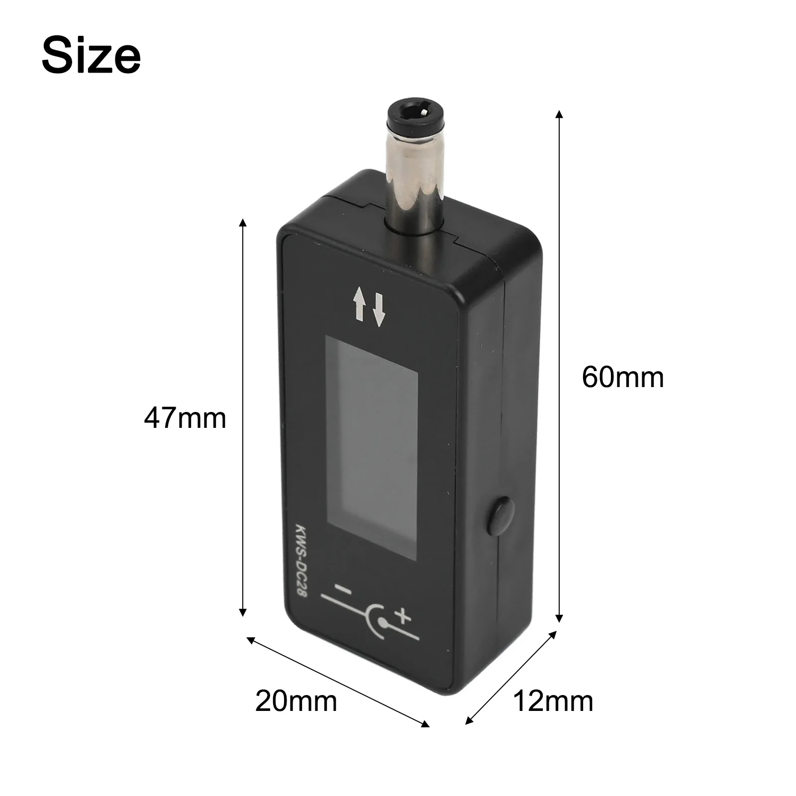 Probador de carga inteligente DC5525 de 240W con pantalla TFT de alta definición para un seguimiento preciso de voltaje y corriente