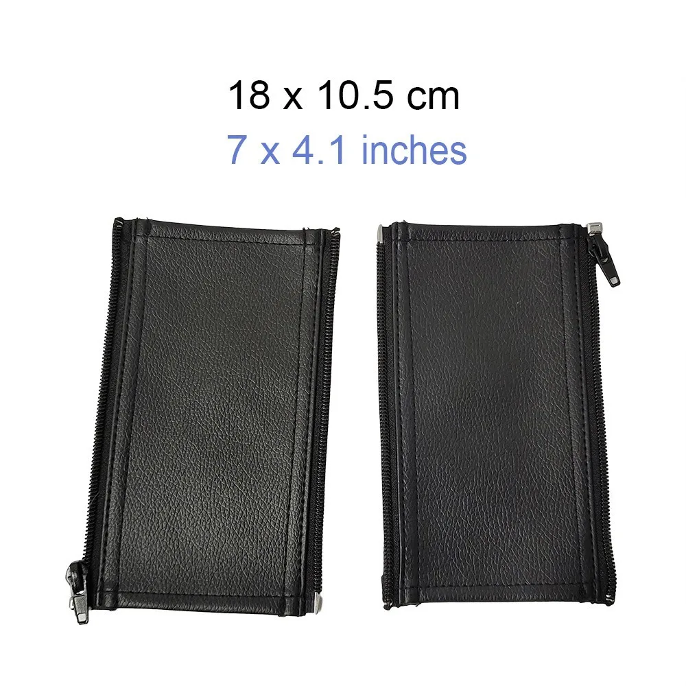 Zipper Armrest Case Protective Stroller Accessories Covers PU Leather Stroller Handle Covers  Carriage
