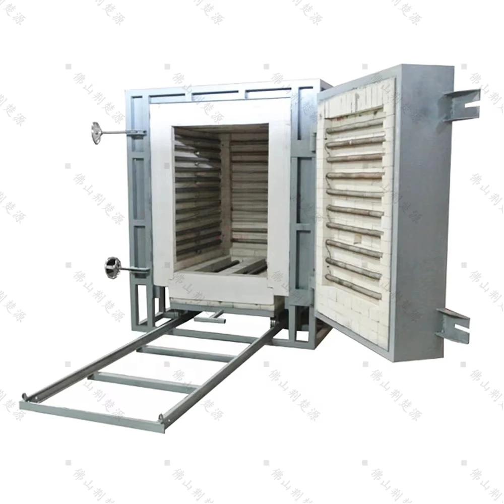 JCY-CDLY-2CBM فرن كهربائي سيراميك رقمي عالي الحرارة فرن مكوك لفرن معالجة حرارة الفخار للاستخدام المنزلي