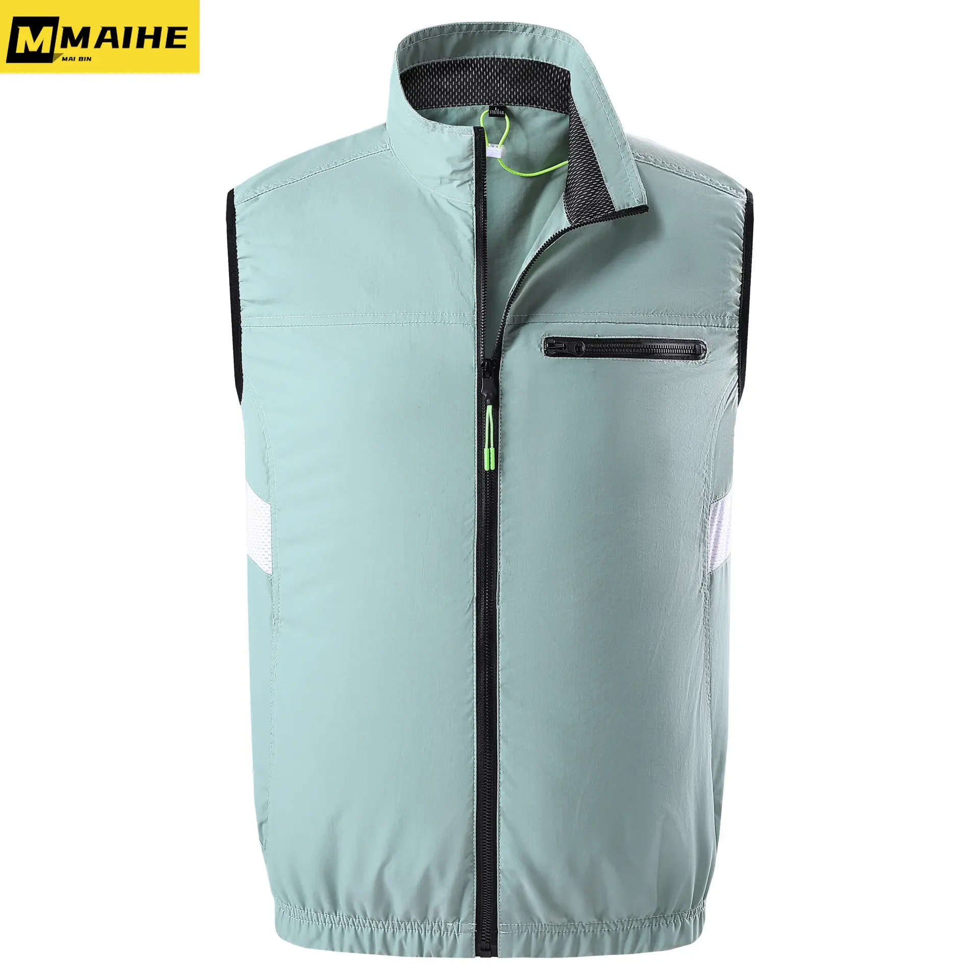 Summer Usb Cooling Vest With Two Fan Men /women High Temperature Outdoors Work Clothes Hiking Fishing Air Conditioning Clothing