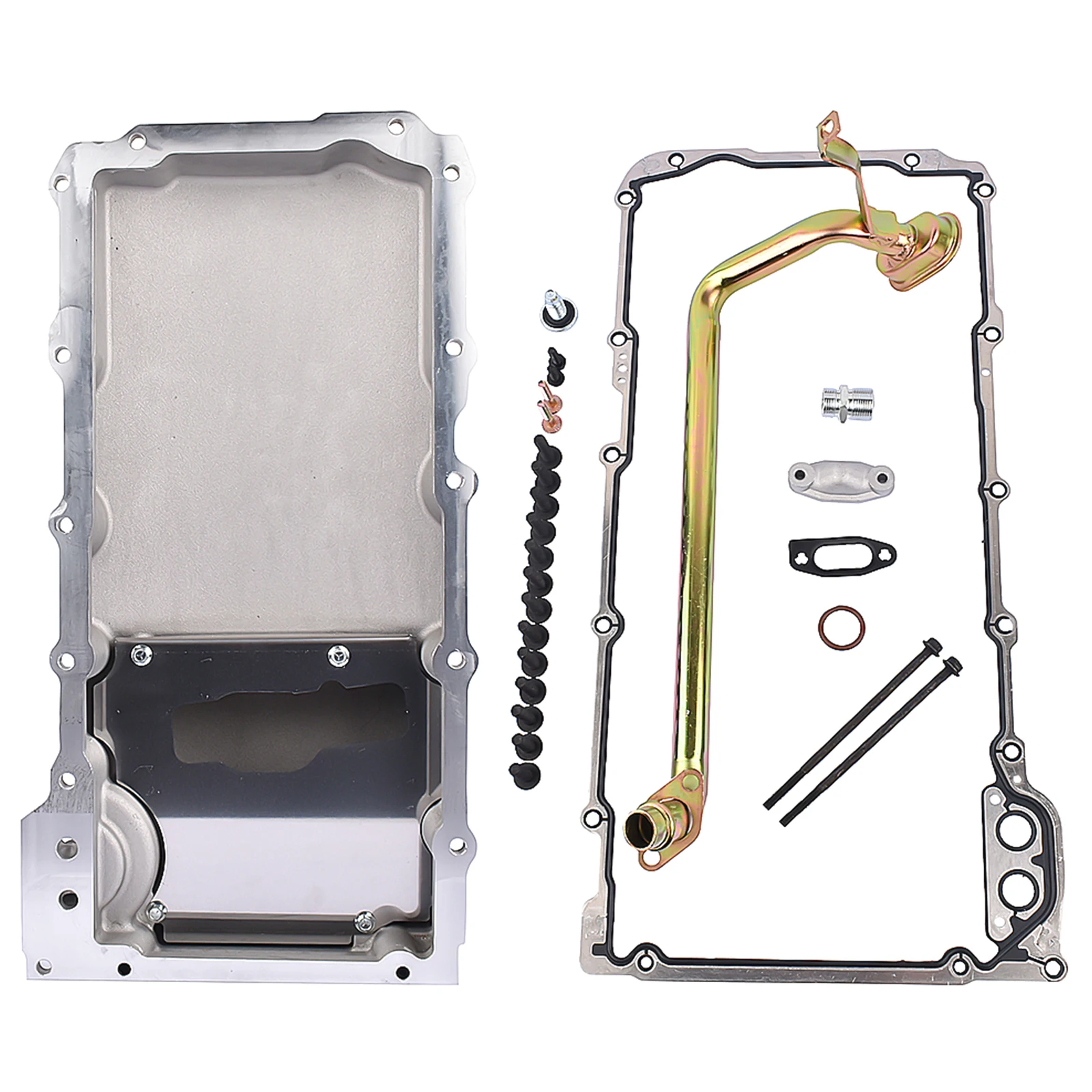 AP02 302-1 LS Swap Retrofit Oil Pan Kit لاستبدال محرك 1955-1987 GM LS1 LS6 LS2 LS3 LS6 LSX 4.8L، 5.3L، 5.7L، 6.0L، 6.2L