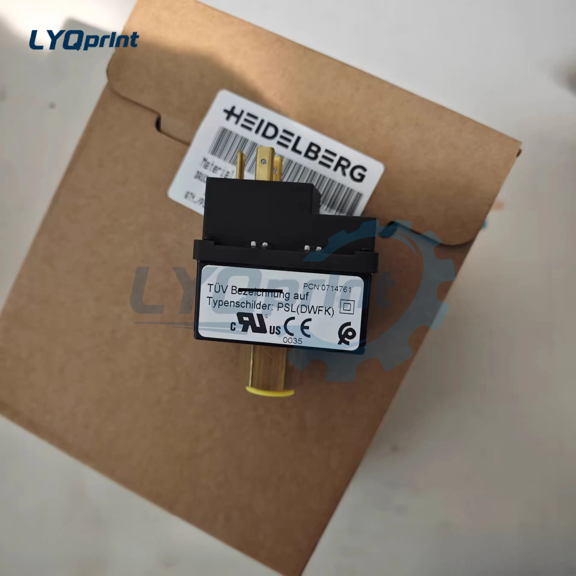 

Оригинальный новый переключатель низкого давления с принтом Heidelberg PS3-W1S PCN0714761 Новый переключатель давления PS3-W1S 0,3/1,8 бар 0714761