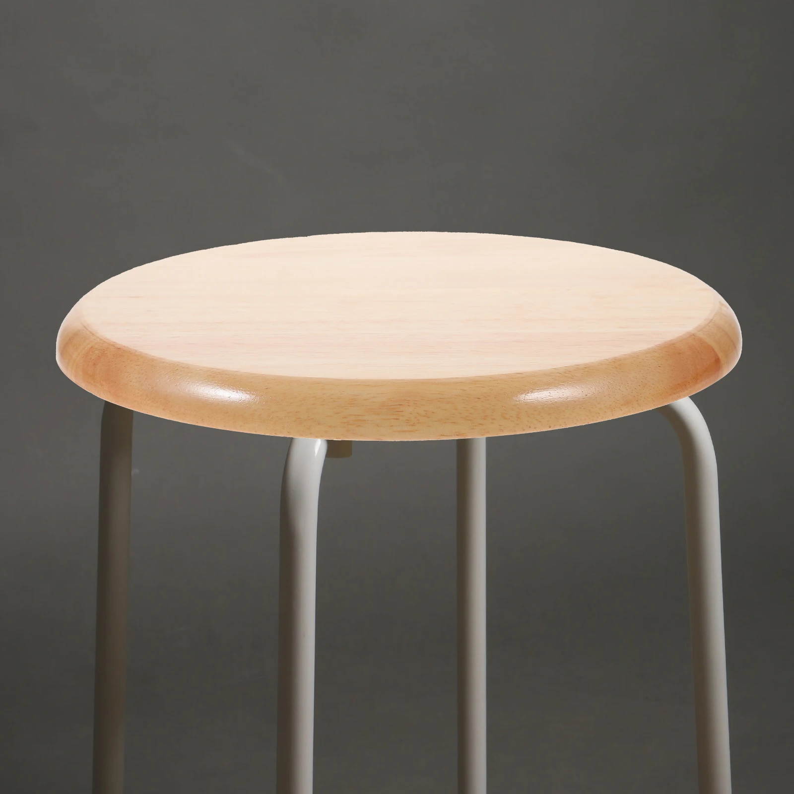 

Wooden Rubberwood Round Stool Seat Replacement Smooth Sanded Chair Seating Part Home Bar Stool Accessory