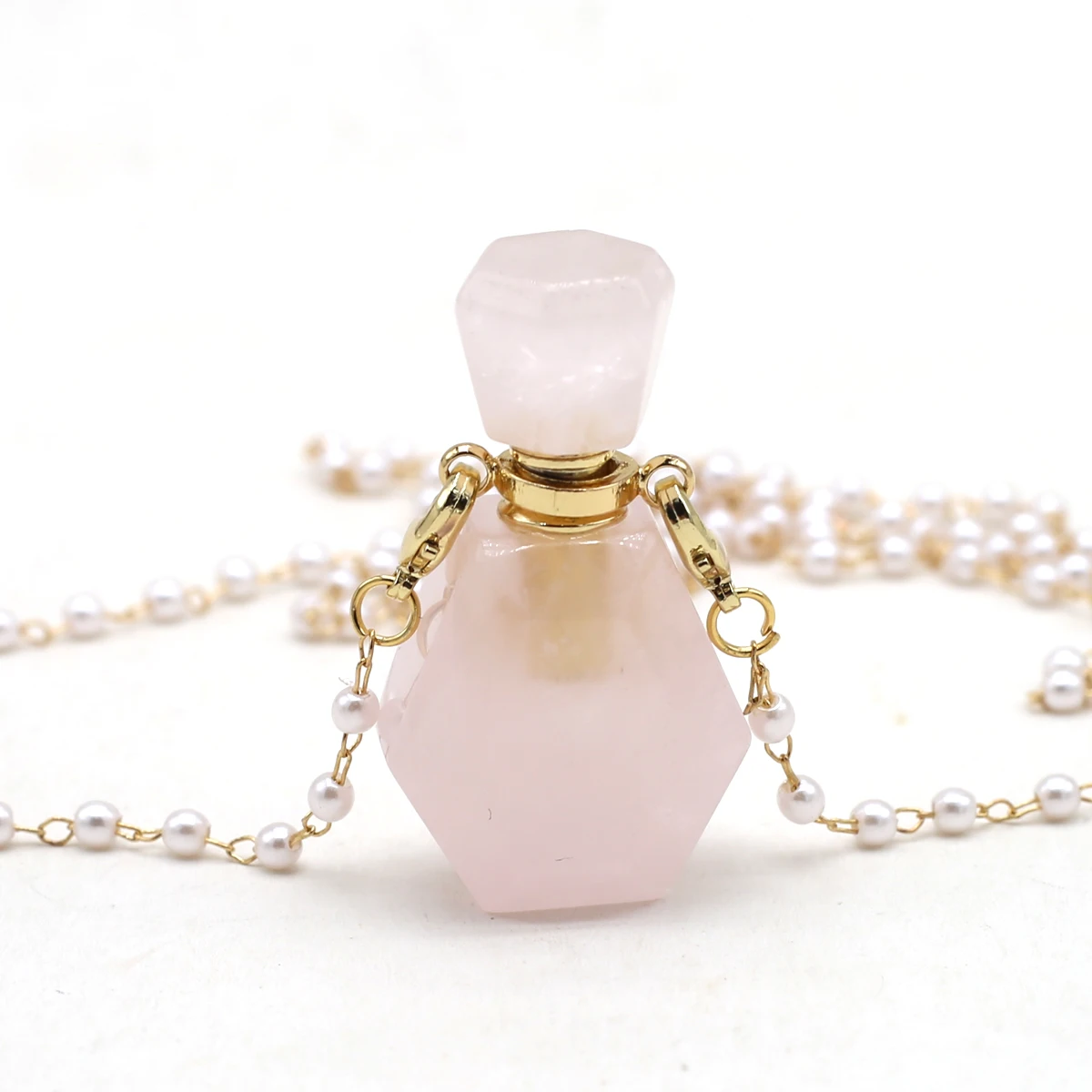 

Природный драгоценный камень, розовый кварц, эфирное масло, диффузор, флакон духов, восстанавливающий очаровательный кулон, ожерелье, ювелирные изделия, подарок