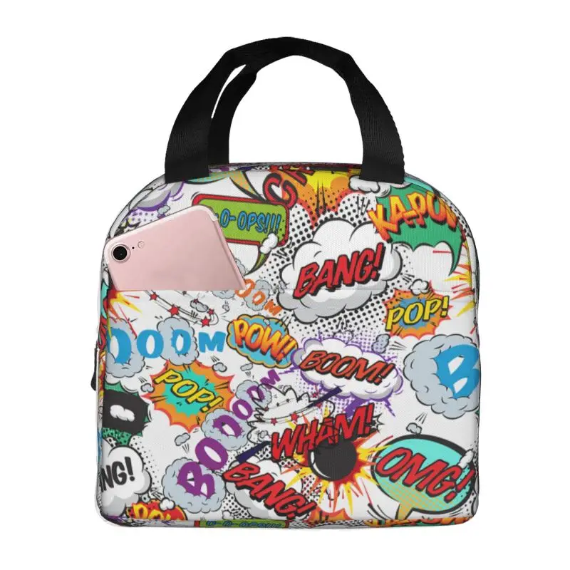 lancheira-com-isolamento-termico-personalizada-livro-de-quadrinhos-divertido-lancheira-feminina-graffiti-para-escola-multifuncional-caixa-bento-de-comida