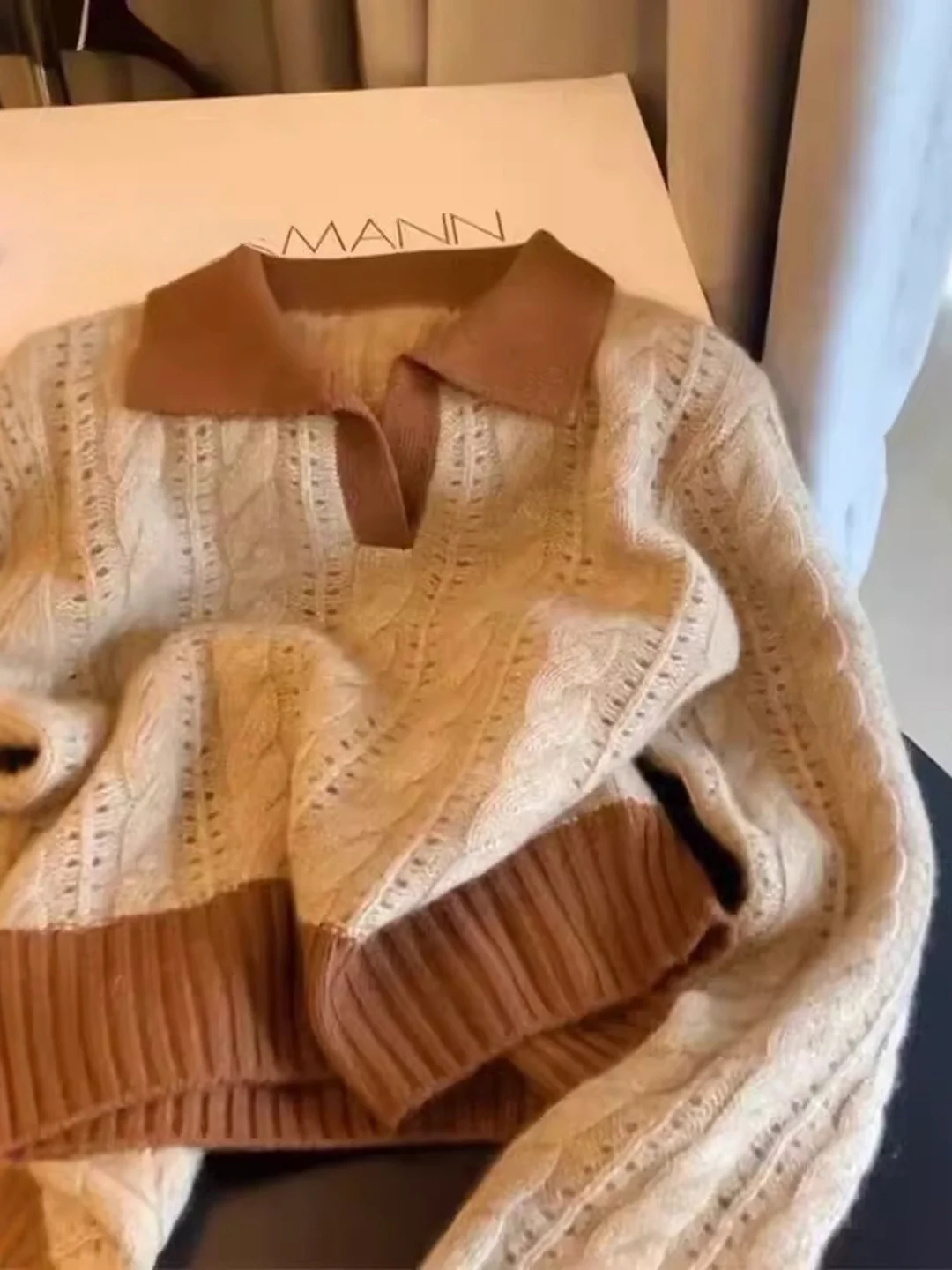 Senhoras plus size camisola de malha coreano sle preguiçoso facionable versátil bonito inverno longo sve Thiened casual wear