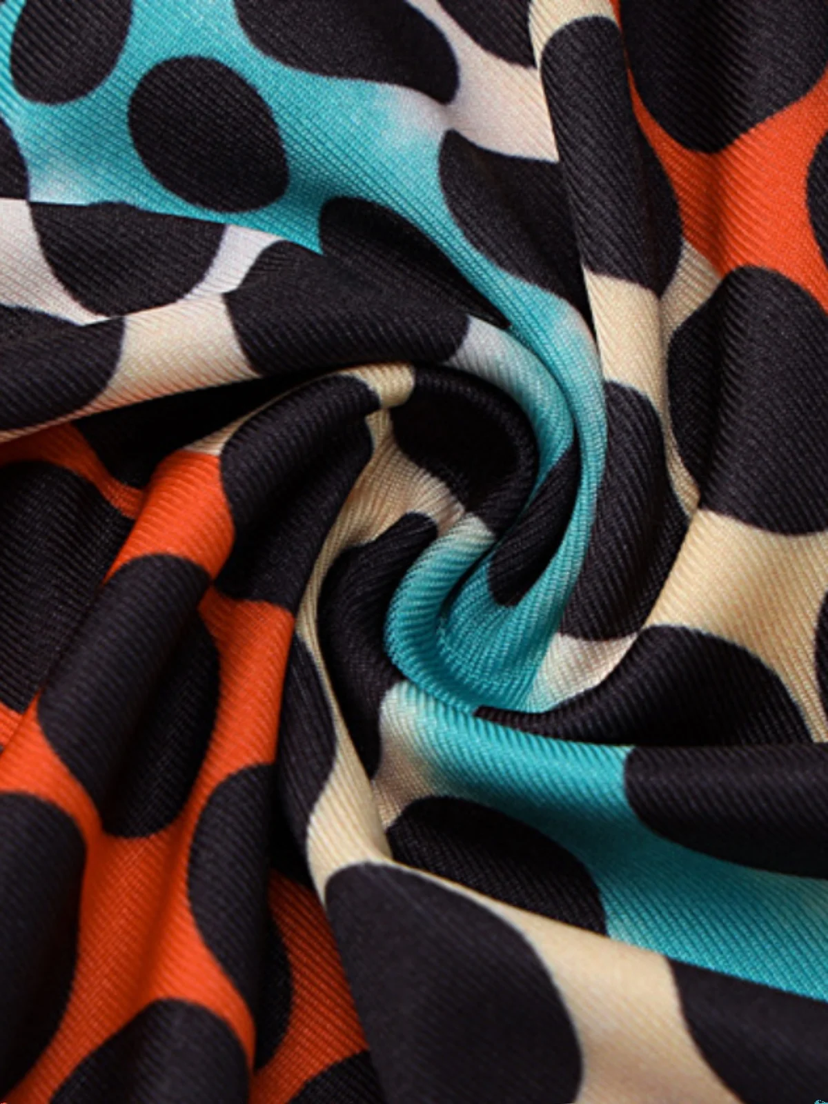 Pinkbomb Long Sve Long Dr Polka Dot Print One oulder Fi Tail Street Sle High Waist Spring Faion Women's Dr