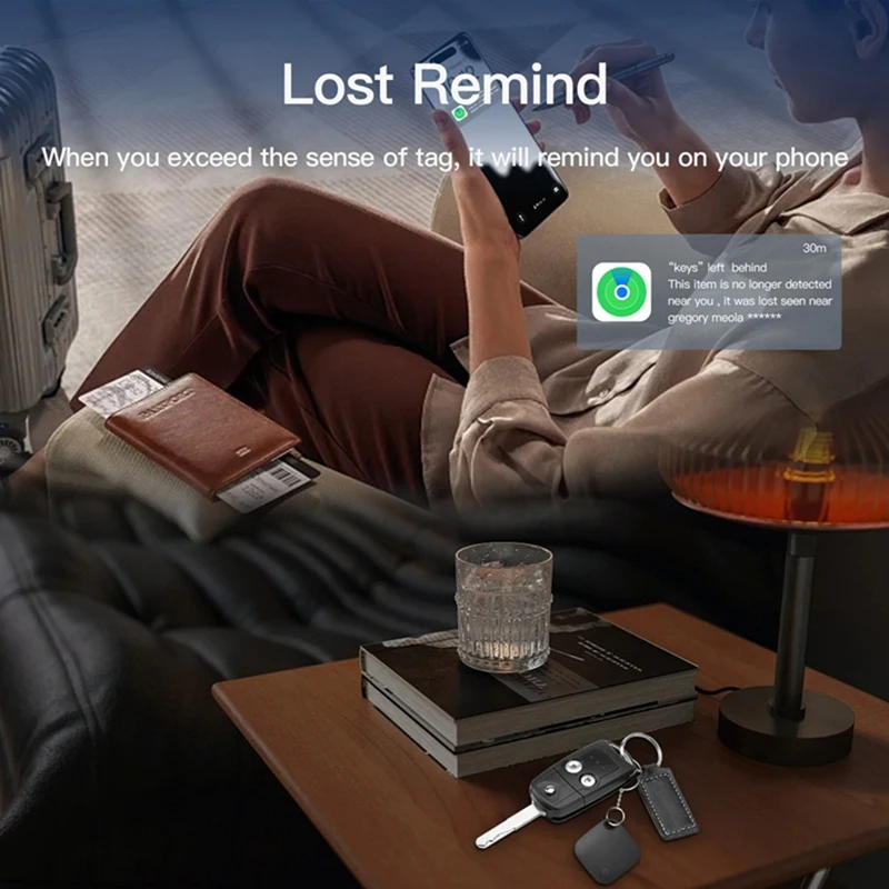 Смарт-Метка T 4 шт., GPS-трекер работает для Apple Find My APP Tag Anti Lost, устройство напоминания о потере, MFI Номинальный локатор, автомобильный видоискатель