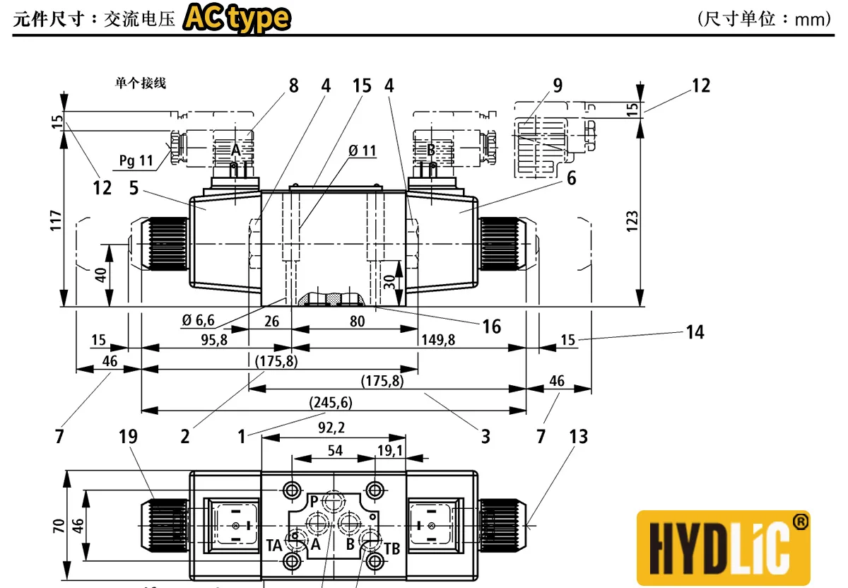 Imagem -04 - Válvula de Controle Direcional Hidráulica Solenóide 4we10e Dn10 4we10j61 Cg24n9z5l 4we10g 4we10d 4we10h