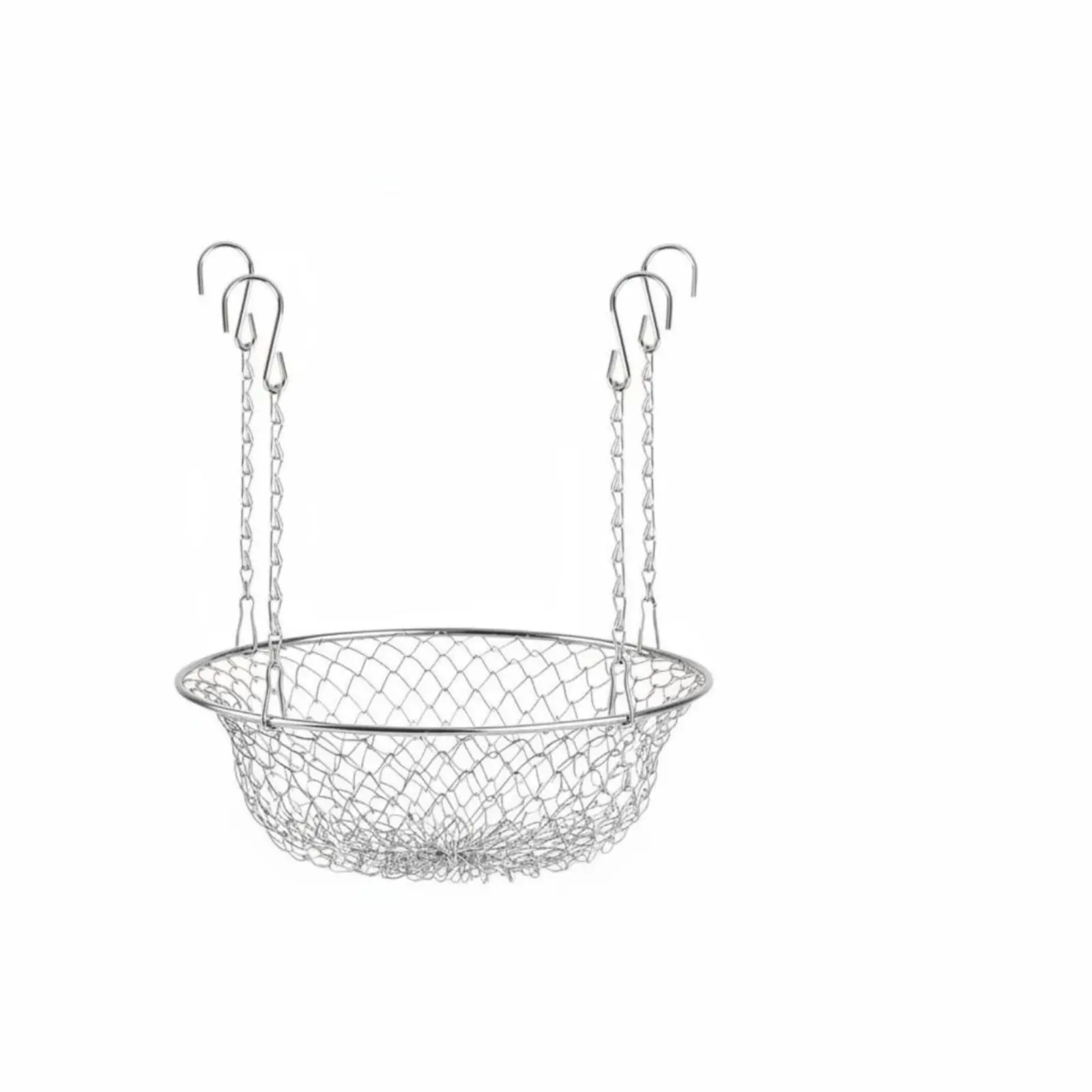 Adjustable Planter Liner Long-Lasting Drainage Basket Hanger Hanging Basket Insert Easy to Use Garden Supply Rust Resistant view 5