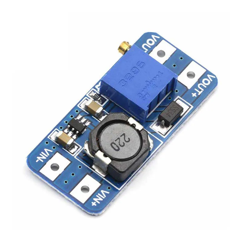 MT3608 2A Boost Board DC-DC Boost Module Voltage 2-24V To 5/9/12/-28V