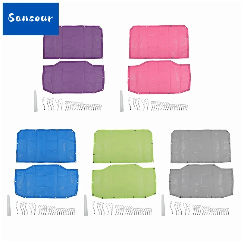 

Car Top Sunshade Cover UV Protection for Jeep Wrangler JL 2018 2019 2020 2021 2022 2023 Insulation Net Car Accessories