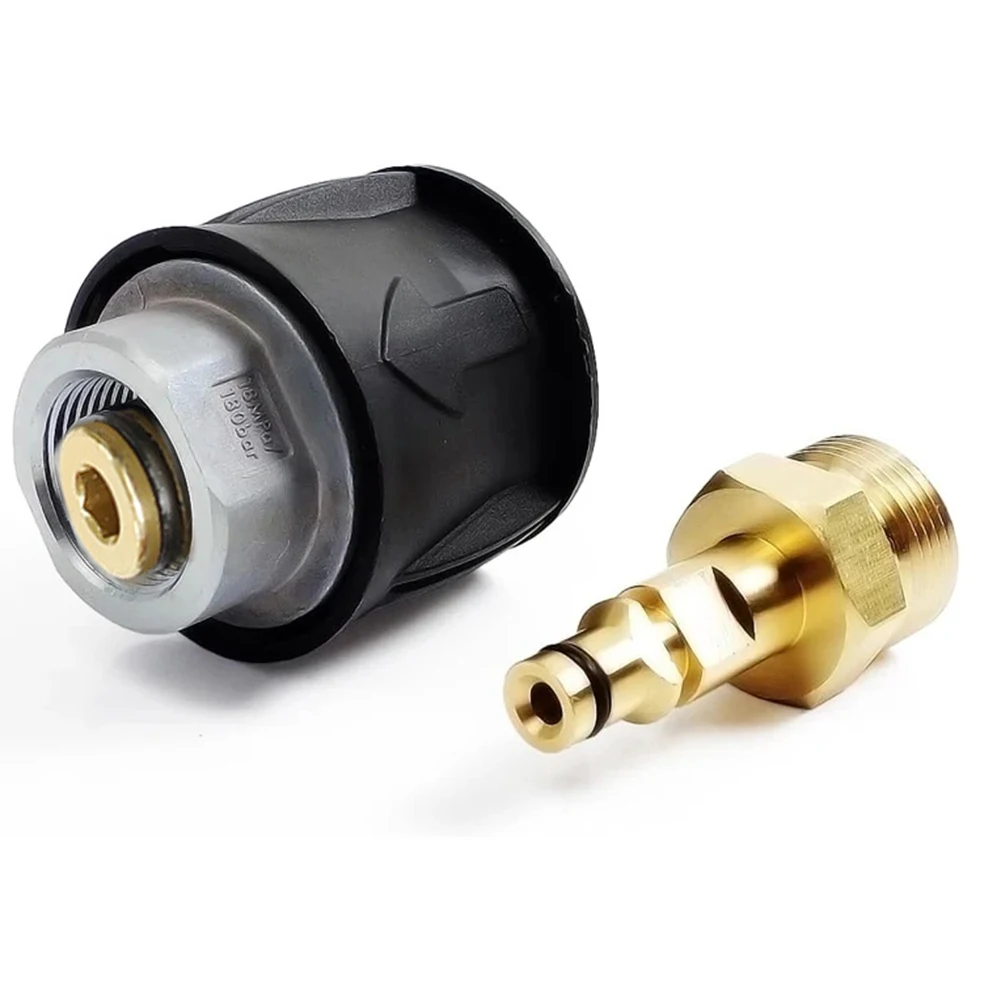 Pressure Washer Adapter Set Couplers Swivel Quick Hitch For High Pressure Washer & Hose For Karcher -K7 Series