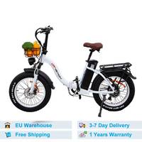 DRVETION – 20-inch foldable CT20 electric bicycle, 750W, 48V, 20AH electric off-road mountain snow bike, EU stock