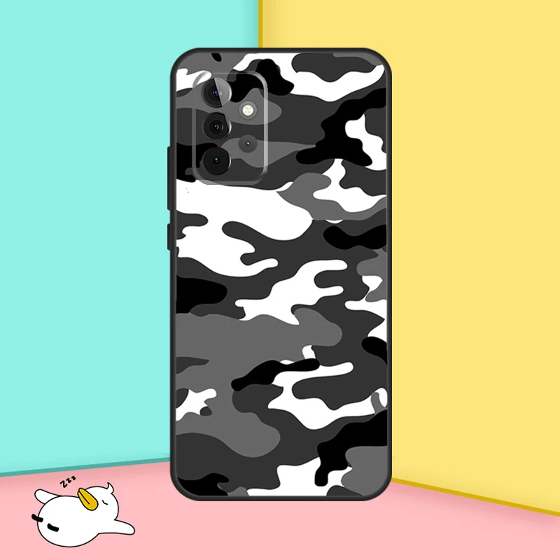 Army Camo Camouflage Case For Samsung Galaxy A55 A35 A25 A15 A51 A71 A12 A32 A52 A13 A33 A53 A14 A34 A54 Cover