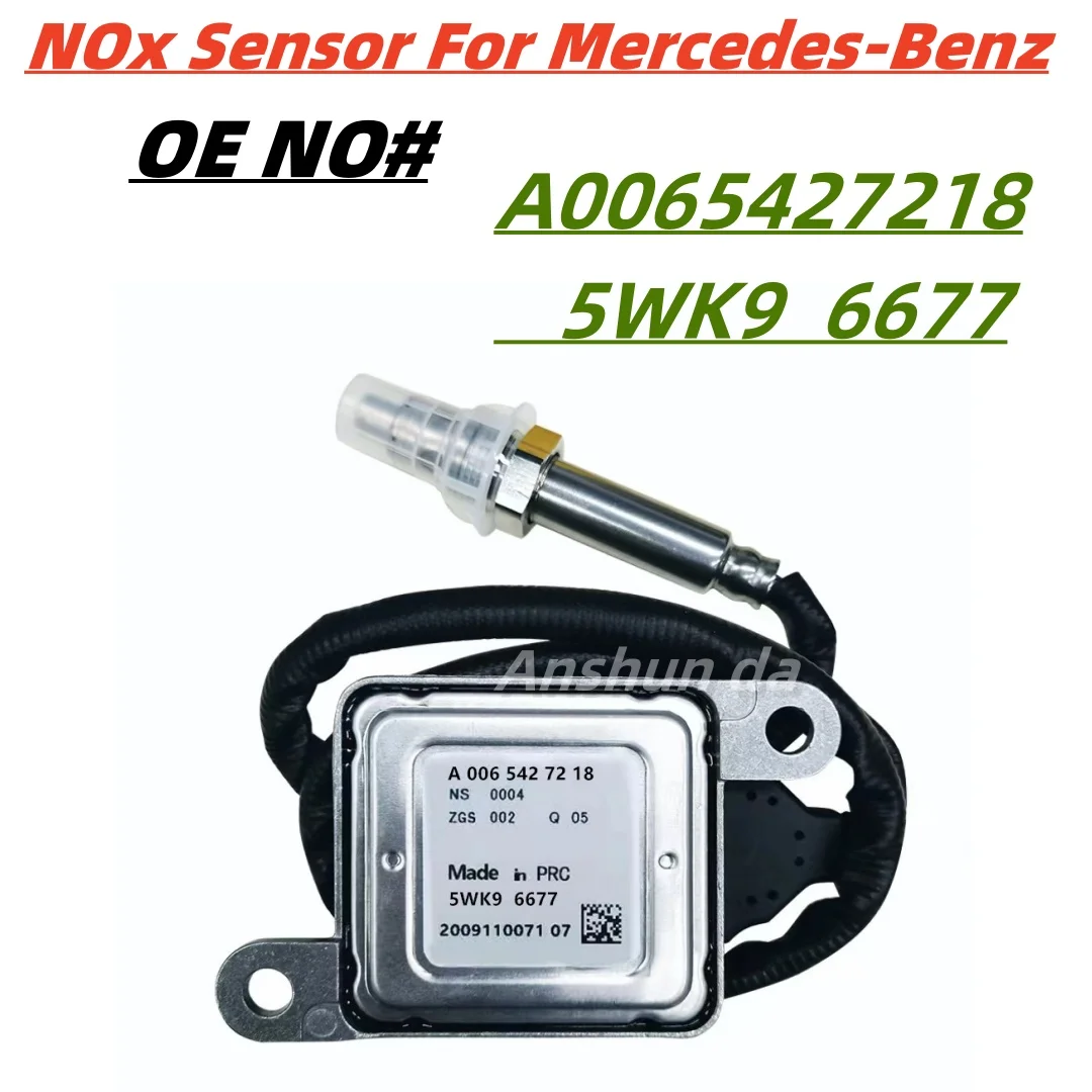 Original 5WK96677 A0065427218 Nitrogen Oxygen  NOX Sensor For Mercedes-Benz 14-16 E250 2.1L Sprinter 2500/3500