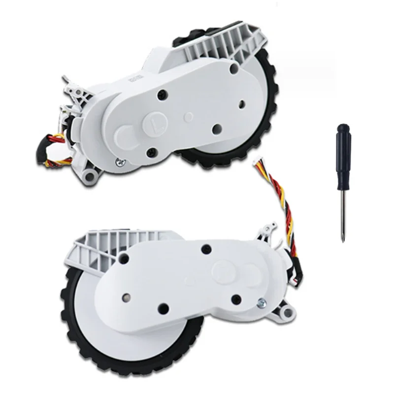 Para Xiaomi E10/ B112/ E12/ C103/Mijia 3C versión mejorada Robot aspirador reemplazo ruedas izquierda y derecha en oferta