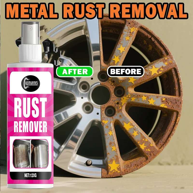 

Бытовой спрей для полировки металла — очиститель нержавеющей стали и алюминия, средство для удаления пятен и окисления ржавчины, восстановитель блеска хрома для