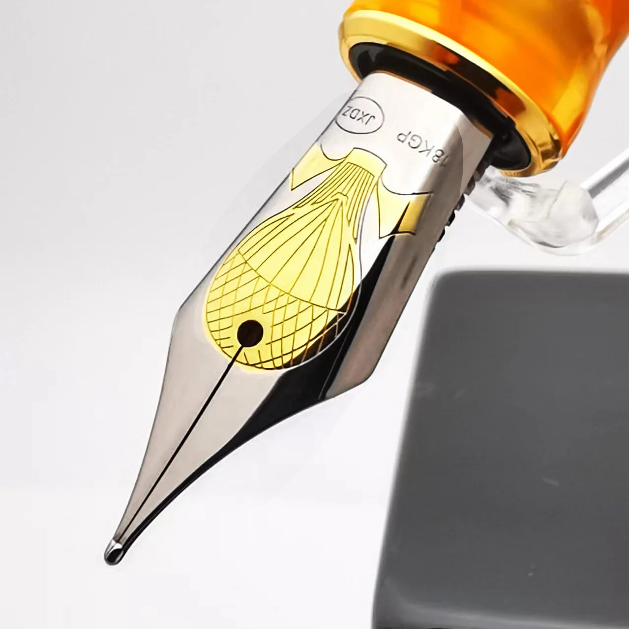 

New Fountain Pen Nib F 0.5MM Nib Blade Hand-polished Adult Student Practicing Writing Office Practice Pen Tip Soft Elastic