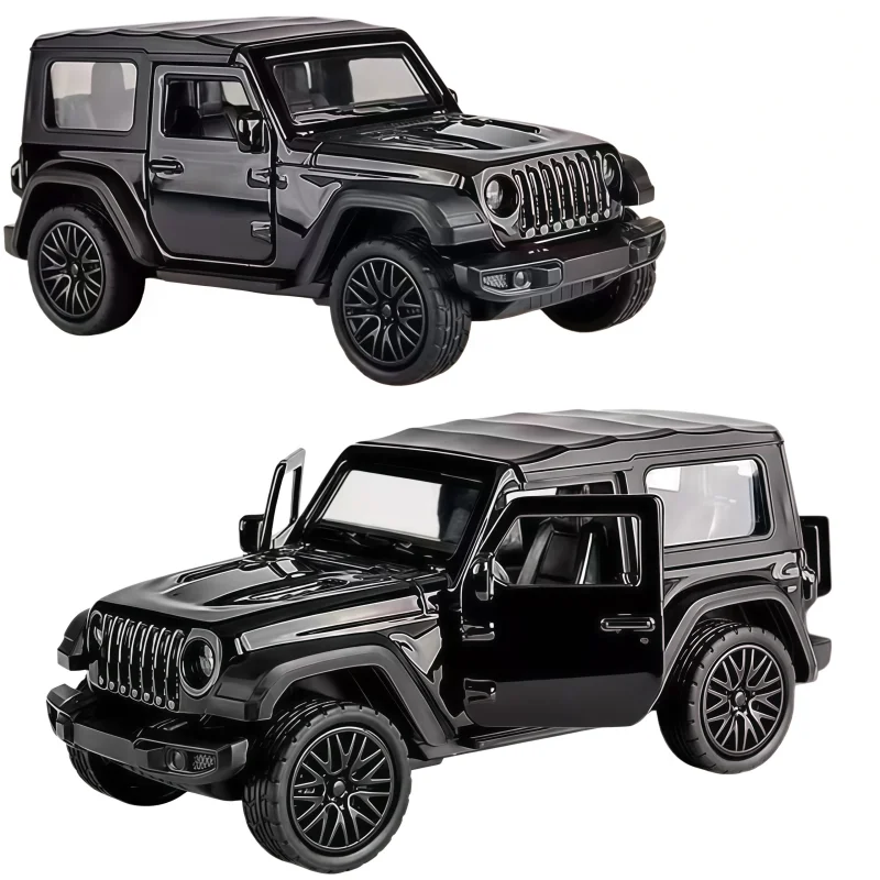 1/43 New Alloy Off-Road Model, Three-Door Metal Version, Exquisite Gift
