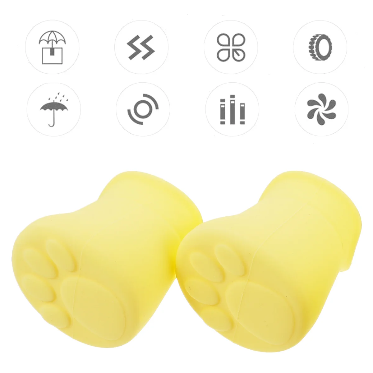 

4Pcs Desk Leg Protective Covers Silicone Chair Foot Pads Smooth Table Feet Sleeves Suitable for Wood Tile Floor