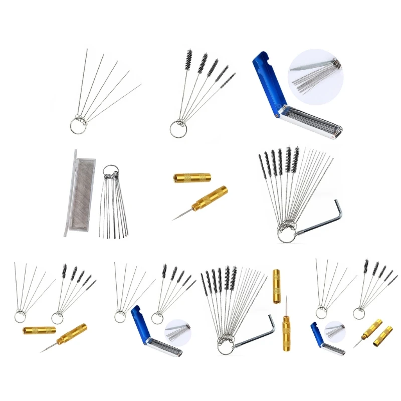 Carburetor Cleaning Brush, Welding And Cutting Needle Pen Cleaning Needle Brushes