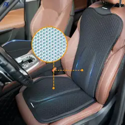 Auto Gel Seat Cushion Soft Travel Universal Car Waist Backrest Cushion Chair Lumbar Back Support Pillow Pain Relief Breathable