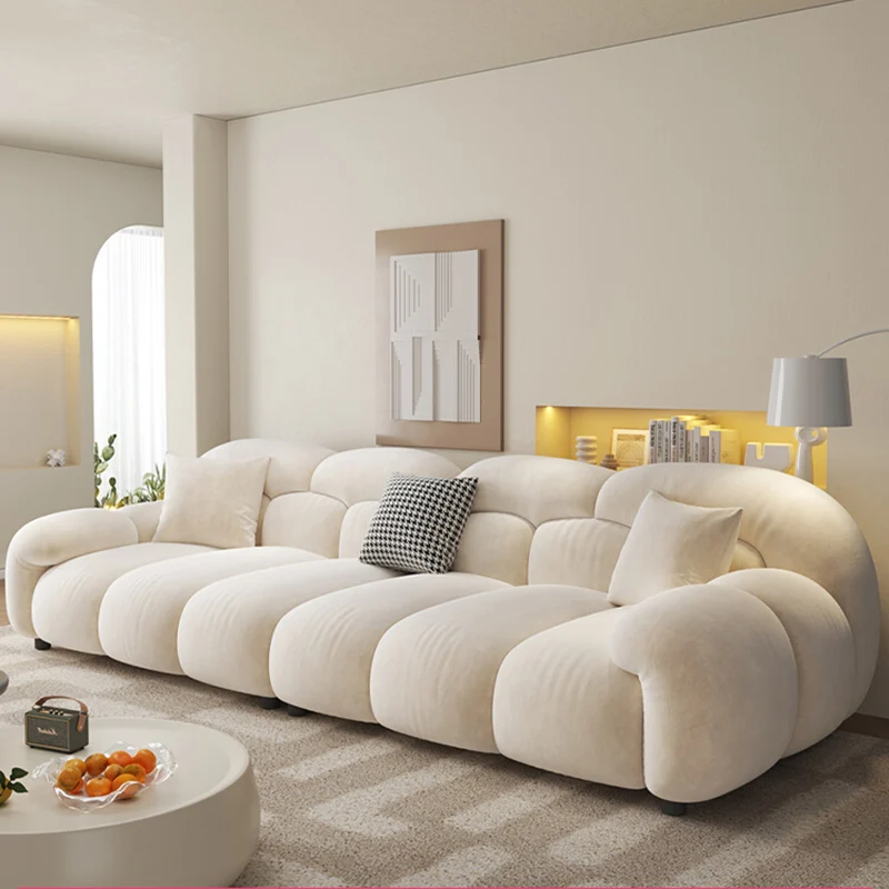 Décor relaxant salon canapés paresseux canapé nordique sol Accent canapés inclinable remplissage salon Sillon Cama salon Suite meubles