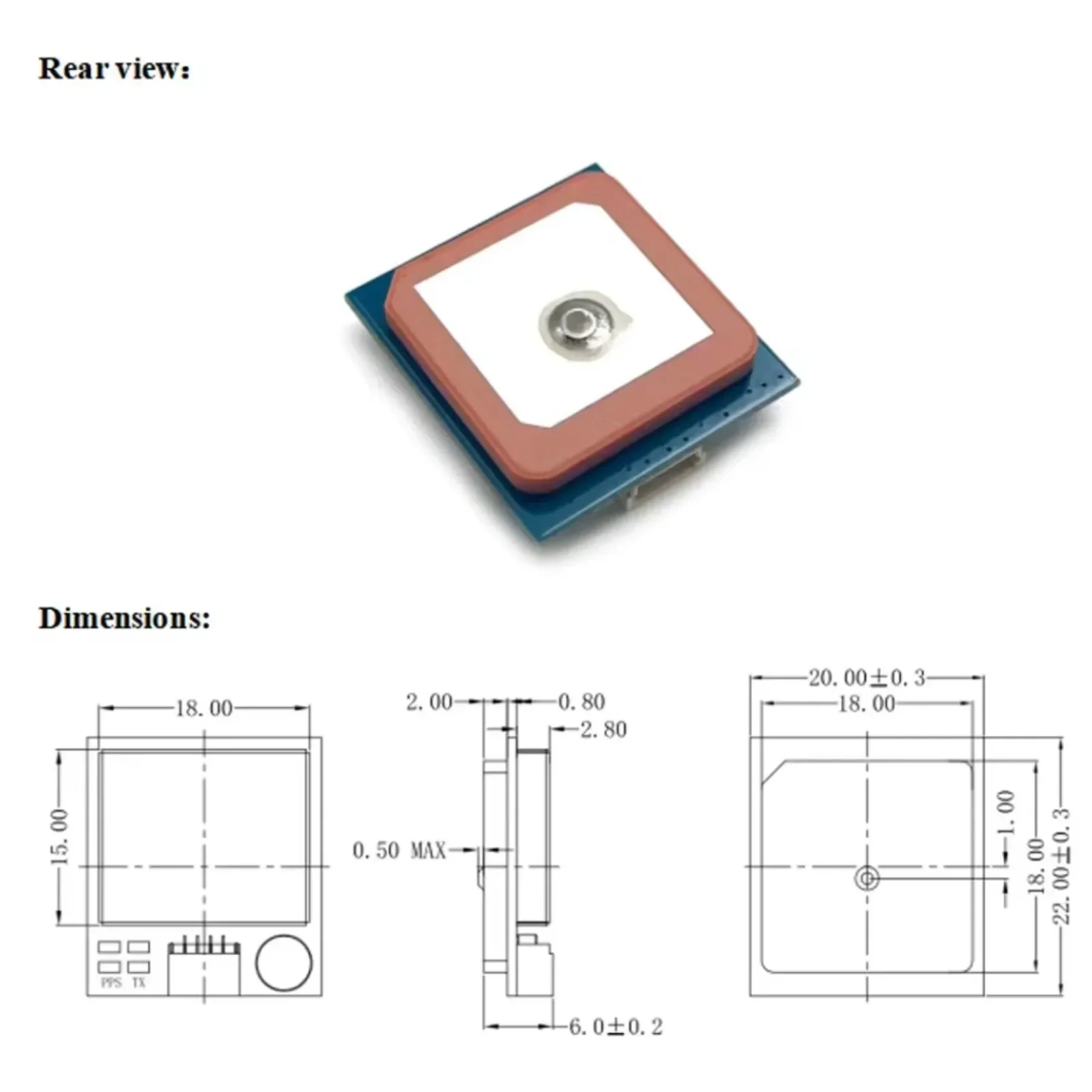 Beitian المزدوج GPS GLONASS وحدة الملاحة TTL المستوى 9600bps مع المدمج في هوائي GPS السلبي للتحكم في الطيران RC الطائرة بدون طيار