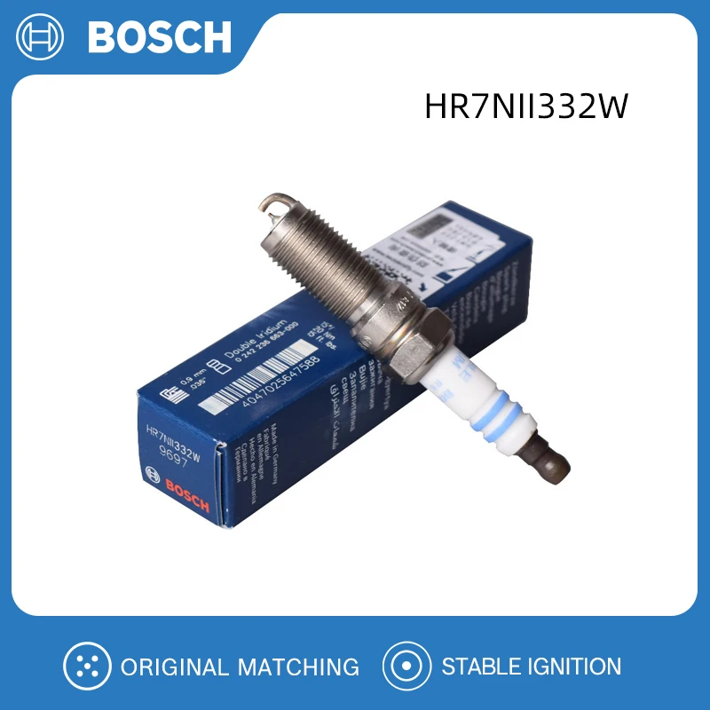 BOSCH 1/4/6 pcs HR7NII332W Iridium Spark Plug Fits for Ford Mondeo CD3912.0 CYFS12Y1 CYFS12YP