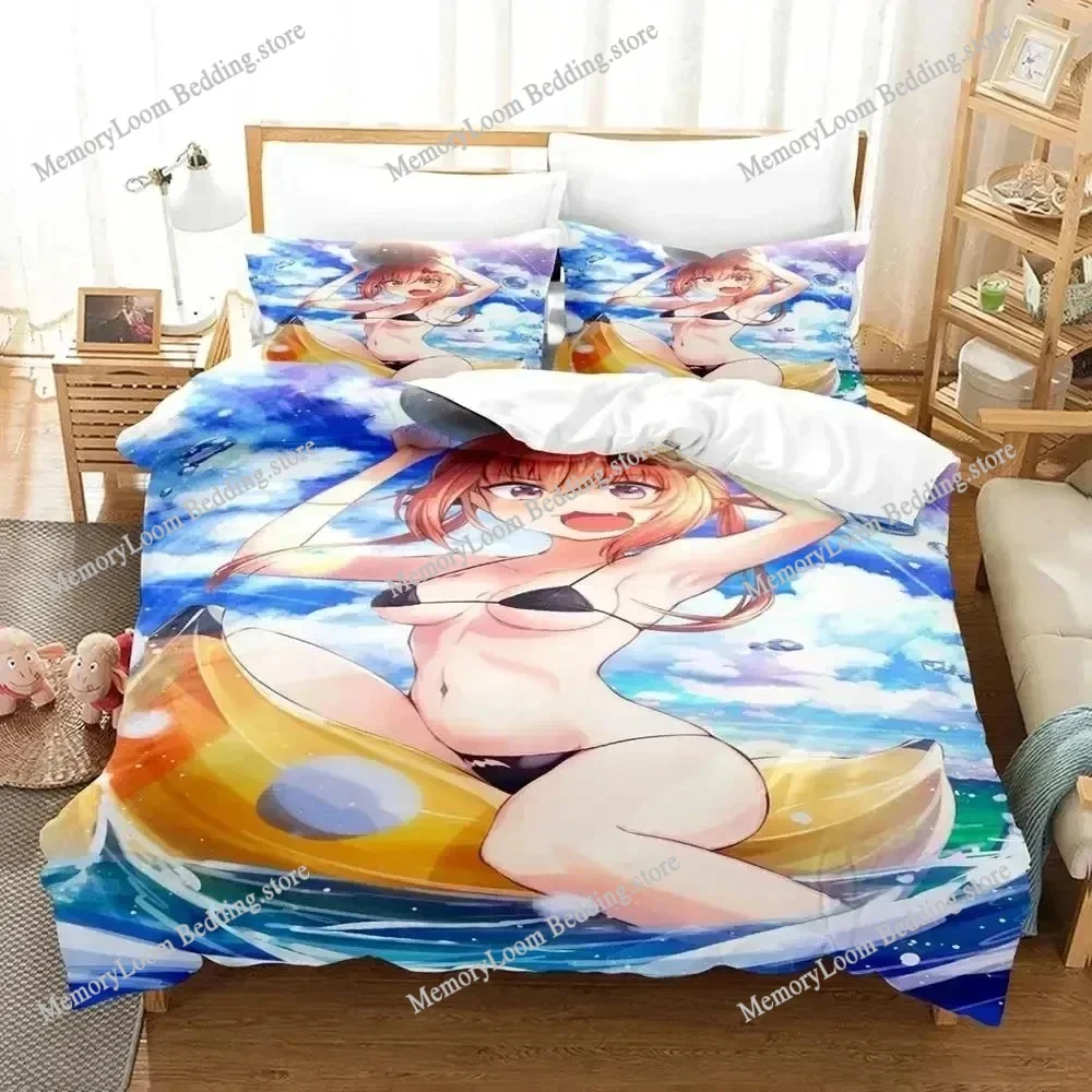 

Anime Gabriel Dropout Bedding Set Polyester Quilt Cover Pillowcase Comforter King Queen Size Boys Adult Duvet Cover Bed Set